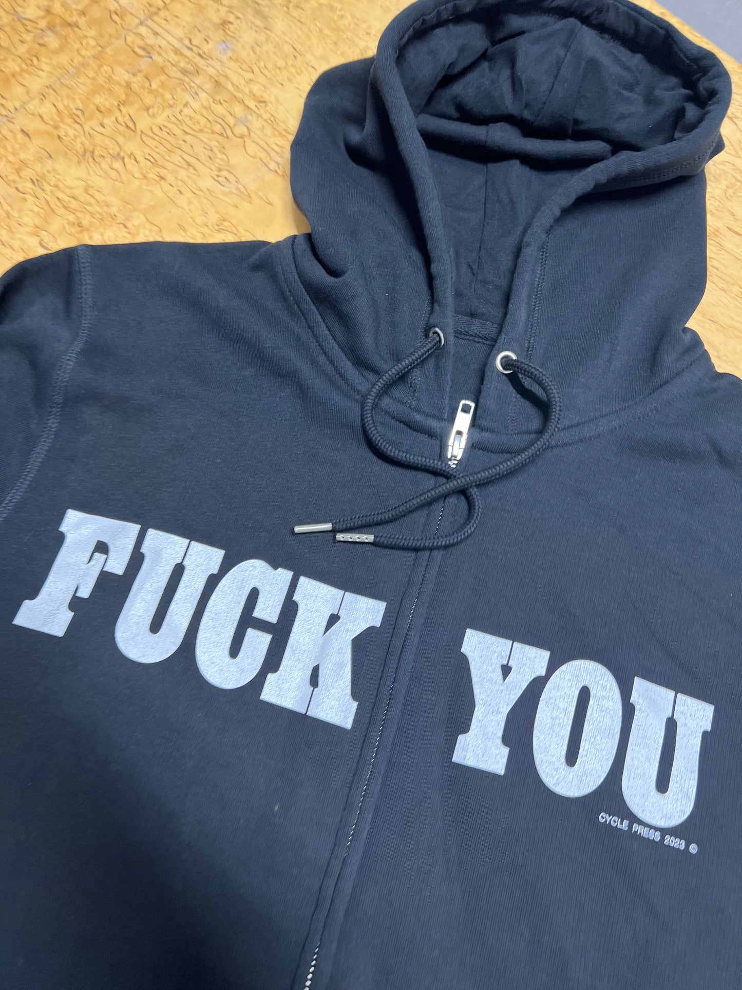 FUCK YOU ZIP-HOODIE